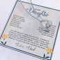 To My Daughter From Dad | Forever Love Necklace
