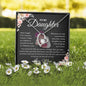 To my Daughter from Mom | Forever Love Necklace