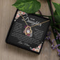To my Daughter from Mom | Forever Love Necklace