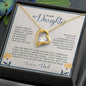 To My Daughter From Dad | Forever Love Necklace