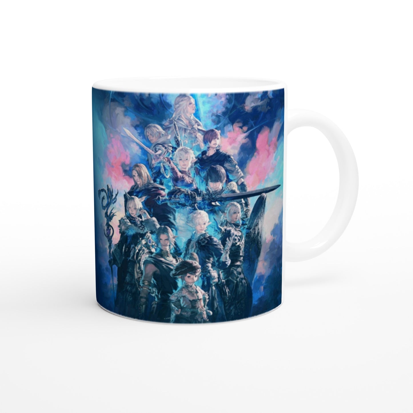 Final Fantasy XIV Endwalker | White Ceramic Mug | 3 Size