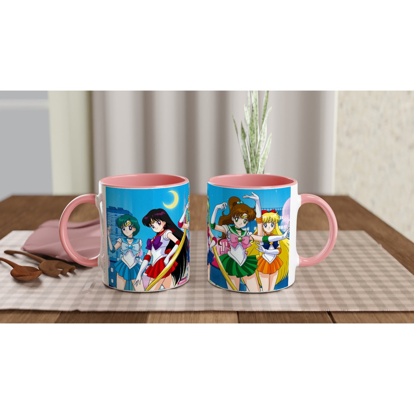 Sailor Moon | Two-Tone | 6 Colors | Ceramic Mug