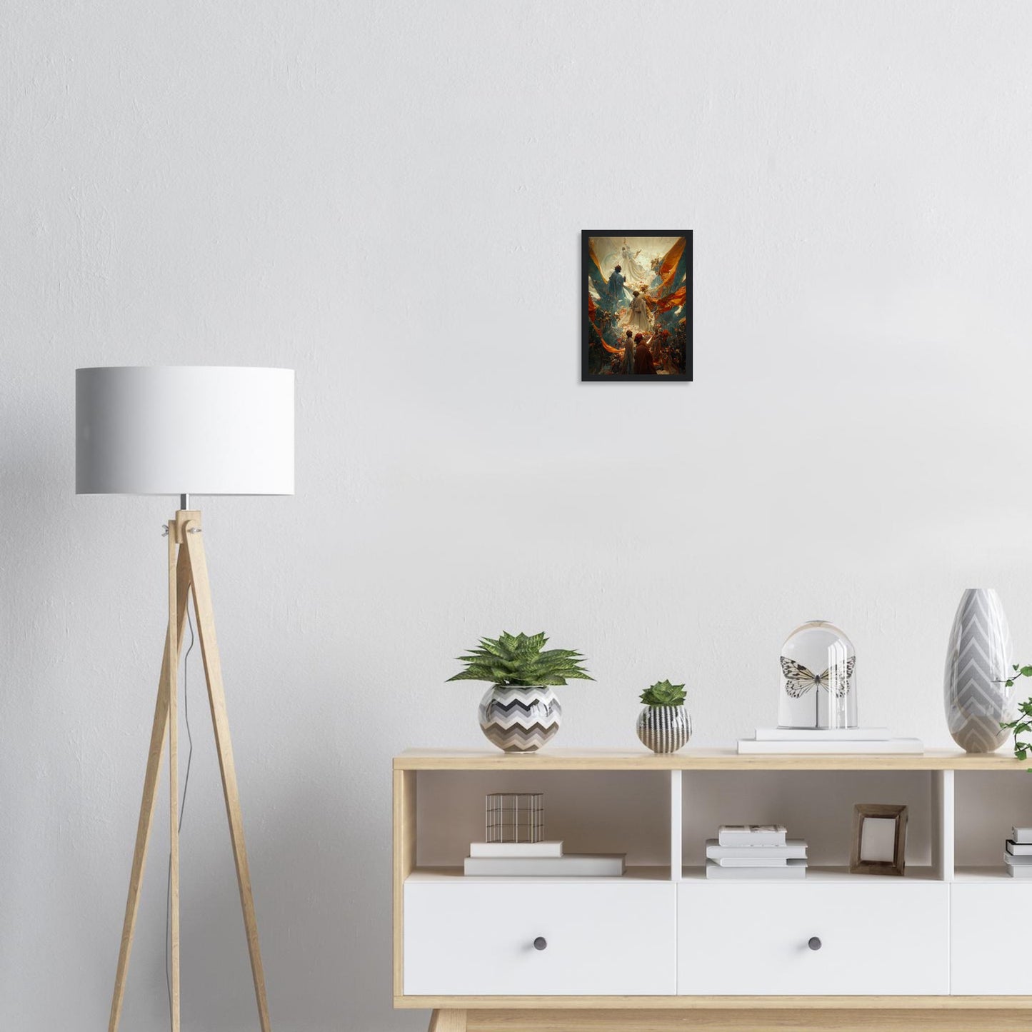 Fallen Angel |  Premium Matte Paper Wooden Framed Poster