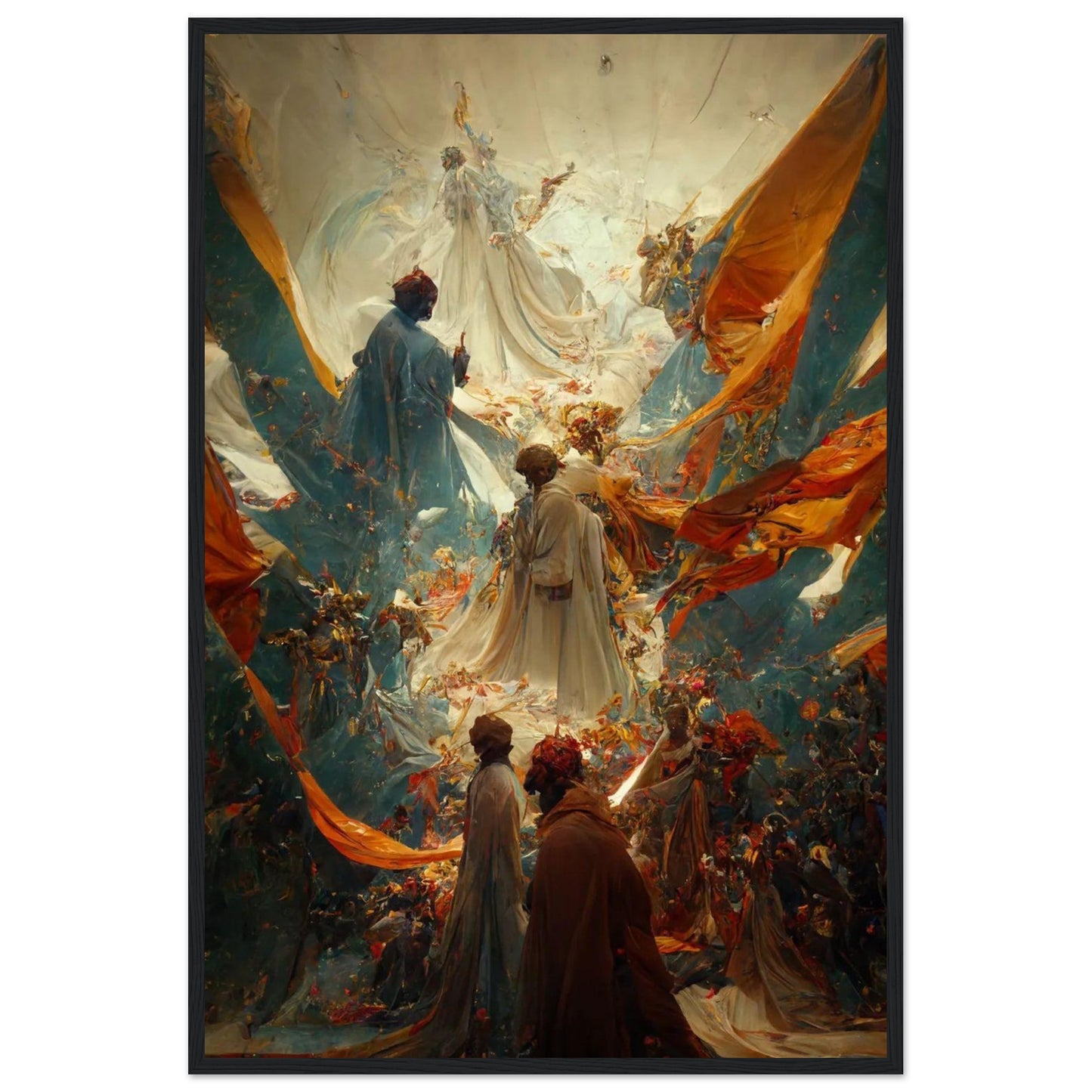 Fallen Angel |  Premium Matte Paper Wooden Framed Poster