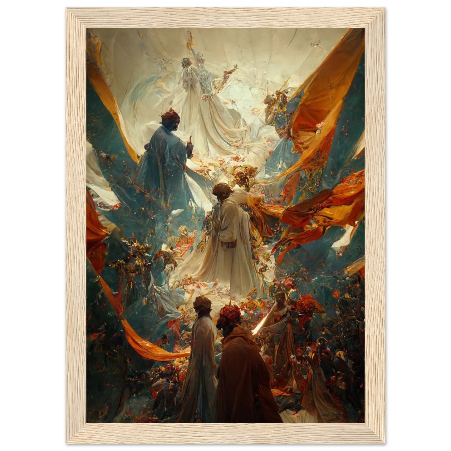 Fallen Angel |  Premium Matte Paper Wooden Framed Poster