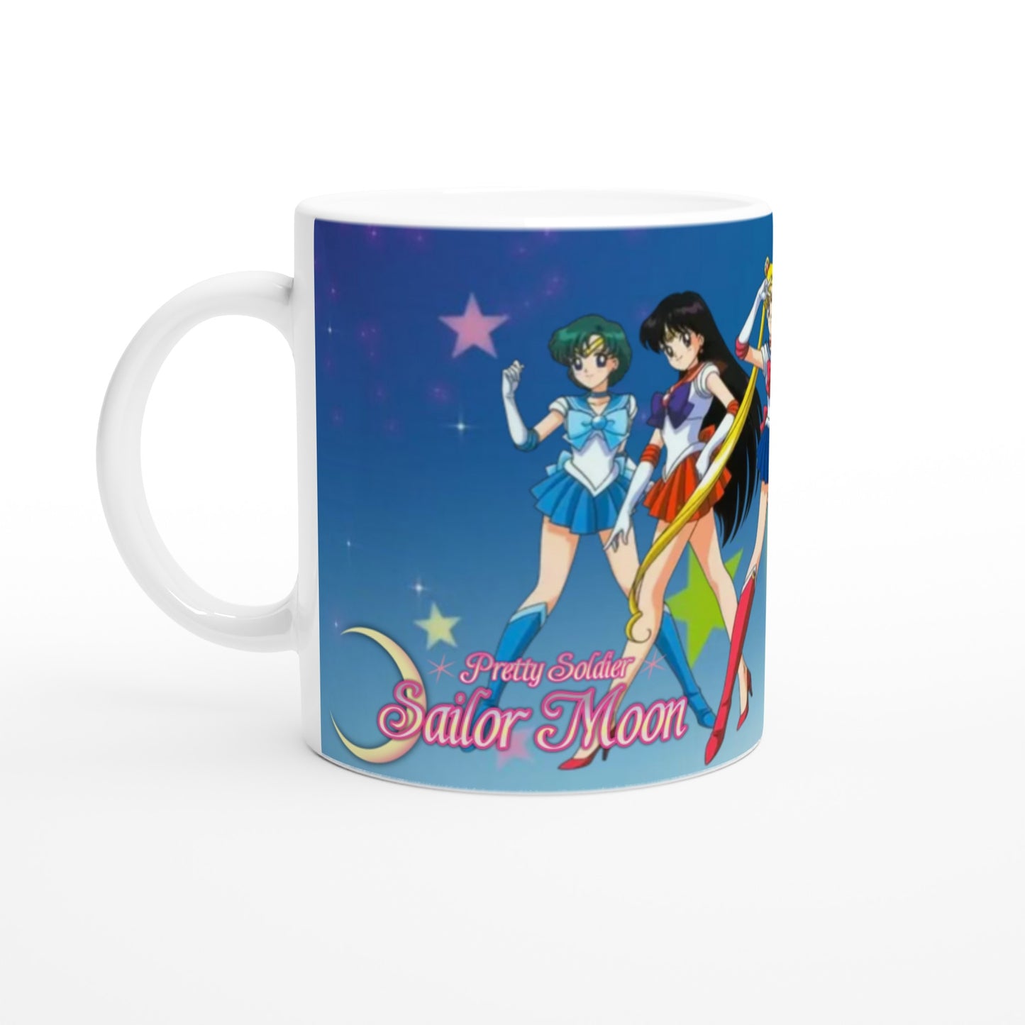 Sailor Moon | 3 Size | White Ceramic Mug