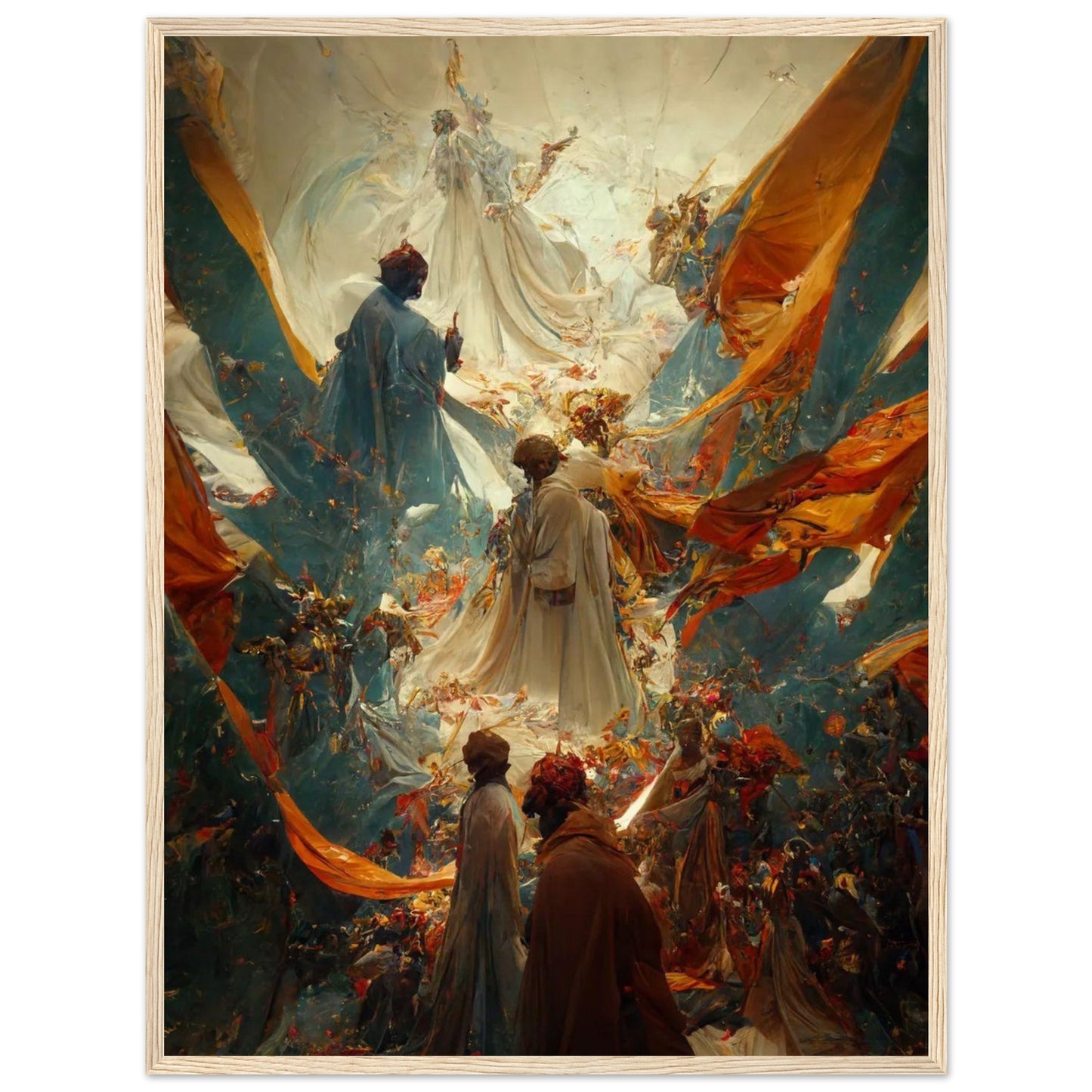 Fallen Angel |  Premium Matte Paper Wooden Framed Poster